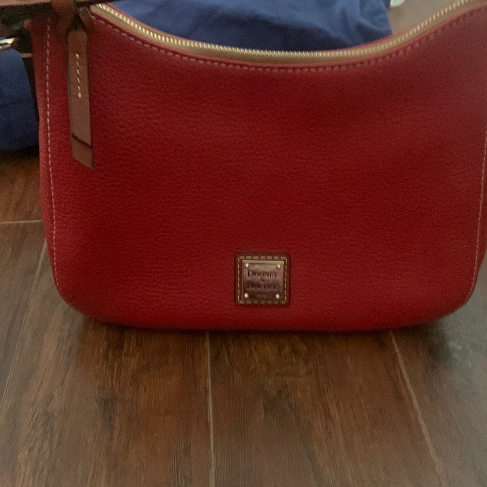 Dooney and Burke Red leather shoulder bag